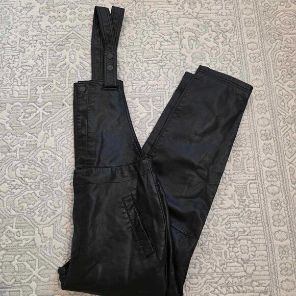 Free People Mod Moto Dungarees Jumpsuit - 4 - Picture 7 of 10